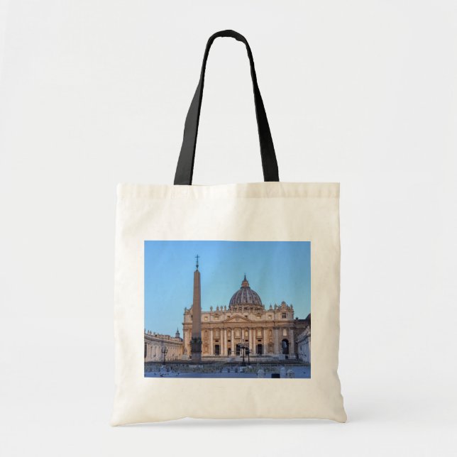 Tote Bag Carré Saint-Pierre en Cité du Vatican - Rome, Ital (Devant)