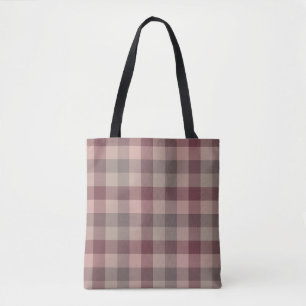 Tote Bag Carreaux blushwood