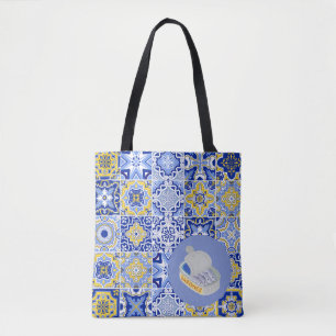 Tote Bag Carreaux portugais et sardines