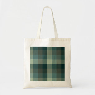 Tote Bag Carreaux Vichy Vert Design