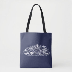 Tote Bag Carrosserie de souris humoristique Fourre-tout