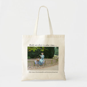 Tote Bag Cartable avec la lecture de dame