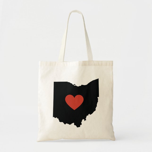 Tote Bag Cartable ou voyage Fourre-tout d'amour d'état de (Devant)