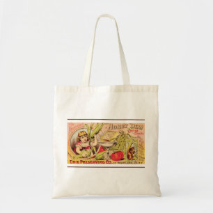 Tote Bag Cartable vintage d'étiquette