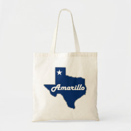 Tote Bag Carte Amarillo Texas Lone Star State Panhandle Tex