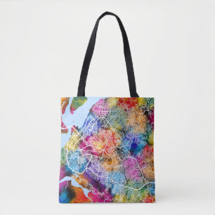 Tote Bag Carte de Douala Cameroun