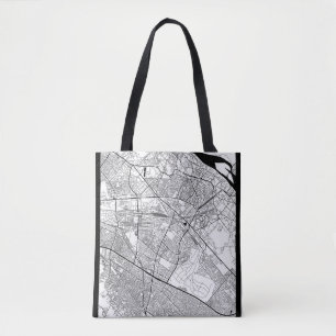 Tote Bag Carte de Kanpur Uttar Pradesh