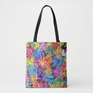 Tote Bag Carte de la ville de Caloocan Philippines