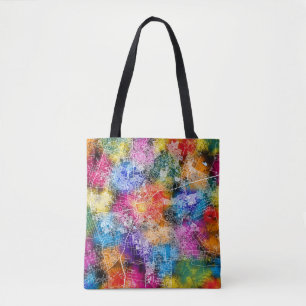 Tote Bag Carte de la ville de Lusaka Zambie