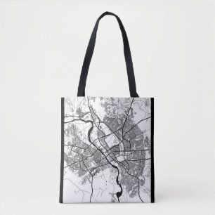 Tote Bag Carte de la ville de Mossoul en Irak