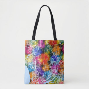 Tote Bag Carte de la ville de Navi Mumbai