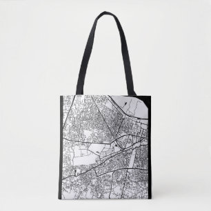 Tote Bag Carte de la ville de Patna Bihar