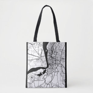 Tote Bag Carte de la ville de Wuhu en Chine