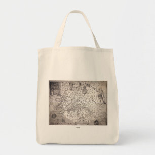 Tote Bag Carte de la Virginie, 1612