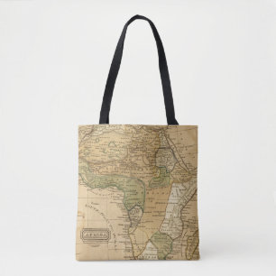 Tote Bag Carte de l'Afrique par Worcester