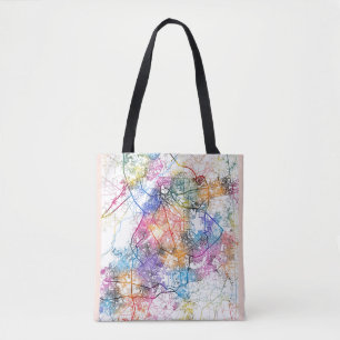 Tote Bag Carte de Lahore Pakistan