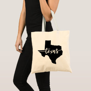 Tote Bag Carte de l'état du Texas USA