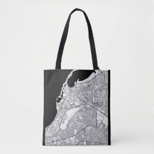 Tote Bag Carte de Luanda Angola