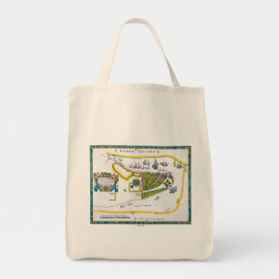 Tote Bag Carte de New Amsterdam, 1661
