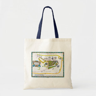 Tote Bag Carte de New Amsterdam, 1661