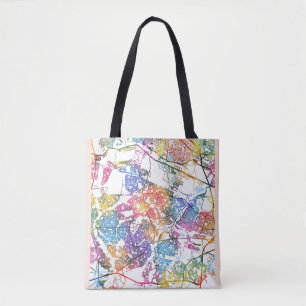 Tote Bag Carte de Soweto Afrique du Sud