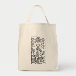 Tote Bag Carte de tarot : Les étoiles
