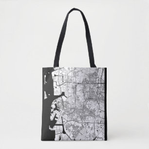 Tote Bag Carte d'Incheon Corée du Sud