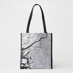 Tote Bag Carte d'Osaka Japon