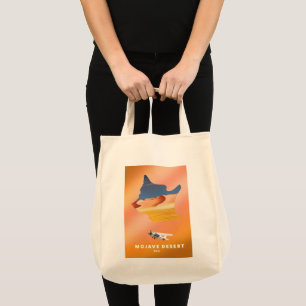 Tote Bag Carte du désert de Mojave États-Unis