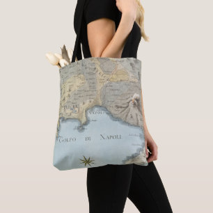 Tote Bag Carte du Golfe de Naples et d'abords