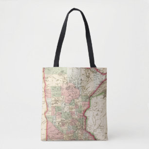 Tote Bag Carte du Minnesota par Mitchell