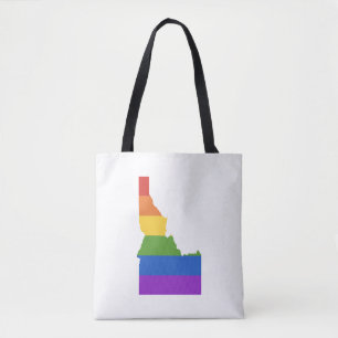 Tote Bag Carte gay des États-Unis État de l'Idaho