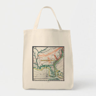 Tote Bag Carte : L'Amérique du Nord, 1742