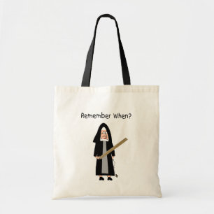 Tote Bag Cartes drôles de nonne : Les nonnes ont porté de