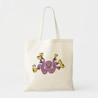Tote Bag Cartographie de cloches à main à anneau de pieuvre