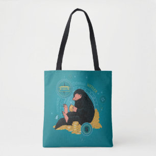 Tote Bag Carton NIFFLER™ Avec Pièces D'Or