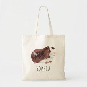 Tote Bag Cartoon de porc guinéen mignon et géant