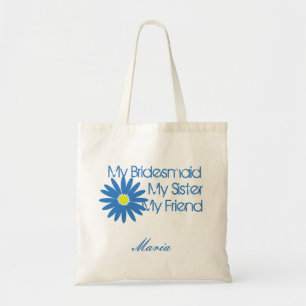 Tote Bag Cascade bleue/ personnalisable