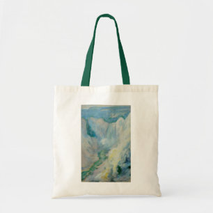 Tote Bag Cascade dans Yellowstone par Twachtman, Art ancien