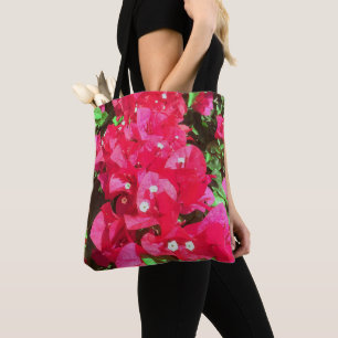 Tote Bag Cascade de Bougainvilliers Fourre-tout