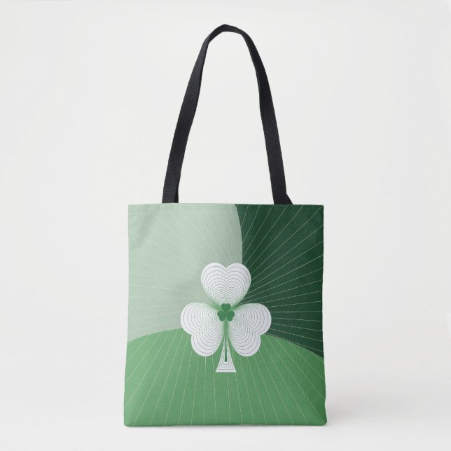 Tote Bag Cascade shamrock (Devant)
