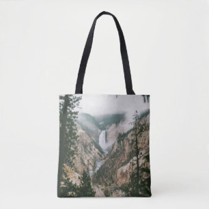TOTE BAG CASCADES ET VUE MONTAGNE