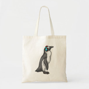 Tote Bag Casque de musique Penguin