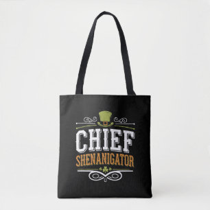 Tote Bag Casquette Retro Chief Shenanigator Lucky Leprechau