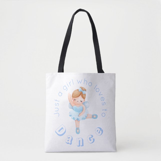 Tote Bag Casse-noisette Ballet sucre Plum Fée Ballerina (Devant)