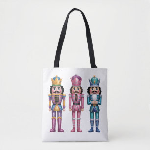 Tote Bag Casse-Noisette Pailleté Noël Famille Prépa Xmas