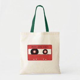Tote Bag Cassette Tape