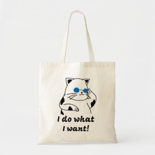TOTE BAG CAT COOL