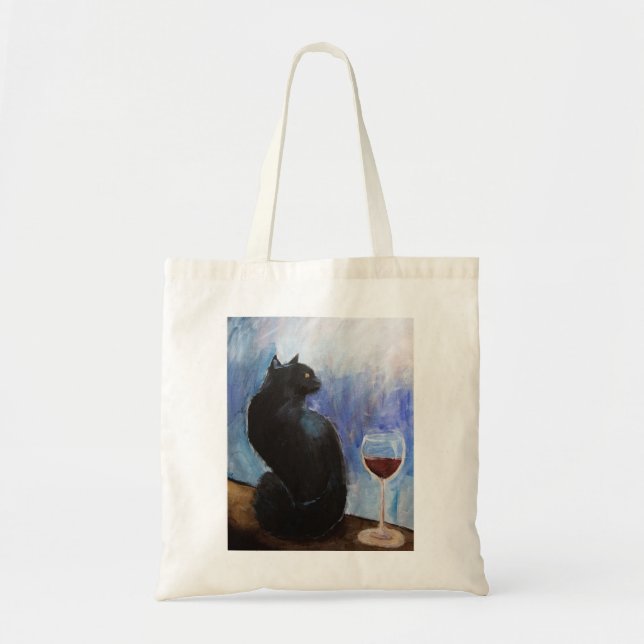 Tote Bag Cat fourre-tout (Devant)