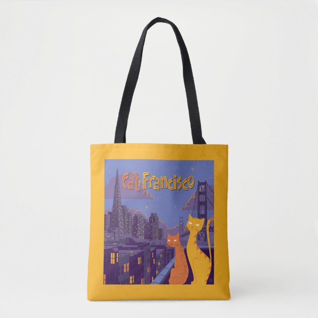 Tote Bag Cat Francisco (Devant)